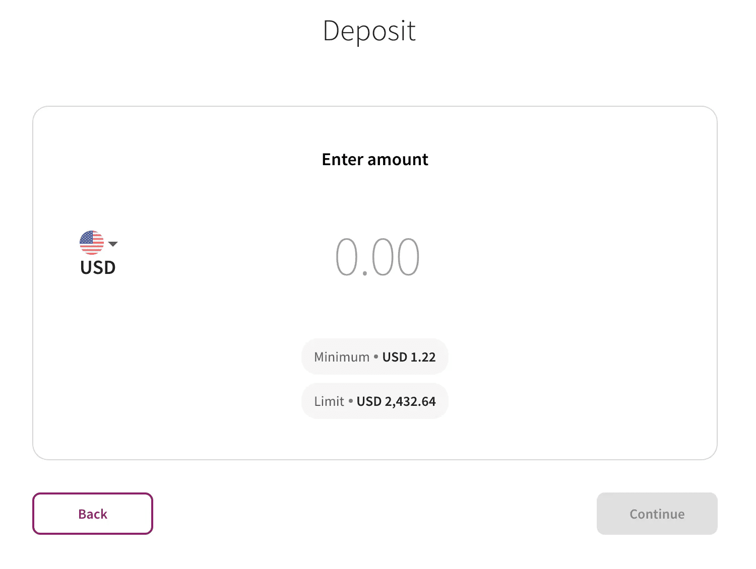 Screenshot showing Skrill deposit limit